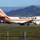 A charter plane lands at March Air Reserve Base in Riverside, California on Jan. 29 carrying some 200 U.S. citizens evacuated from Wuhan, the Chinese city at the heart of a growing worldwide pandemic.